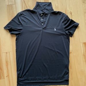 Ralph Lauren Black polo - M